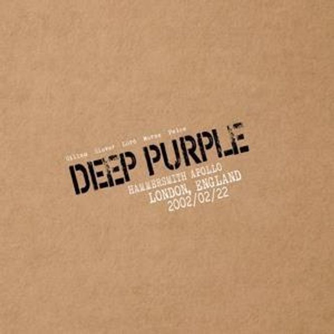 Hovedbilde DEEP PURPLE-Live In London 2002(LTD)